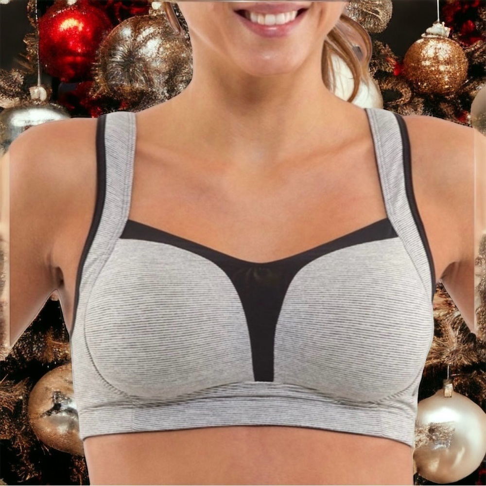 Lululemon Ta Ta Tamer II
Ghost Deep Coal Wee Stripe-VGUC-Sz- 34C​​​​​​ - Picture 14 of 15